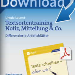 Textsortentraining Notiz