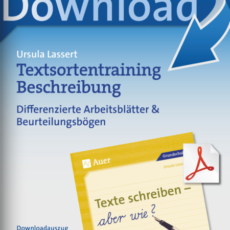 Textsortentraining Beschreibung