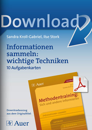 Informationensammeln: wichtige Techniken