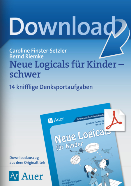 Neue Logicals für Kinder - schwer