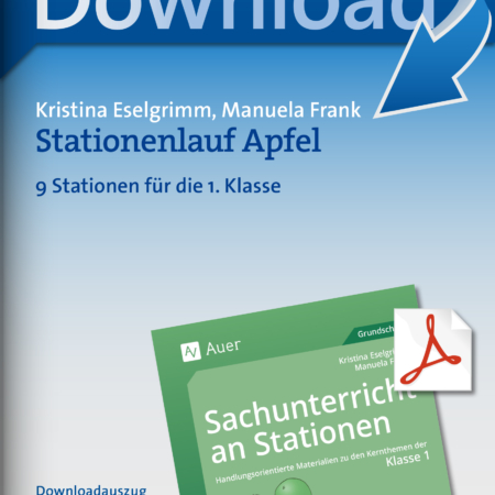 Stationenlauf Apfel