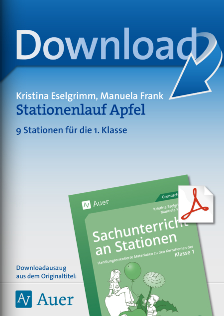Stationenlauf Apfel