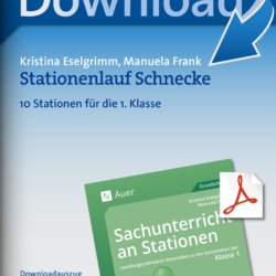 Stationenlauf Schnecke