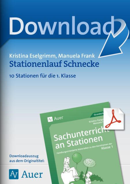 Stationenlauf Schnecke