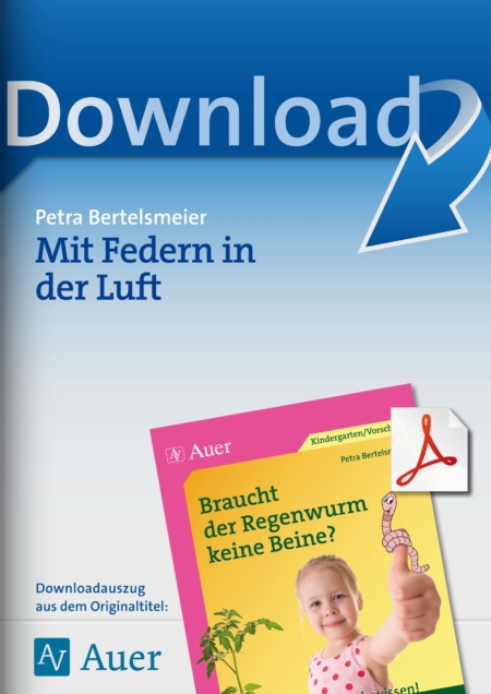 Mit Federn in der Luft