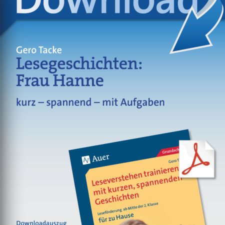 Lesegeschichten: Frau Hanne