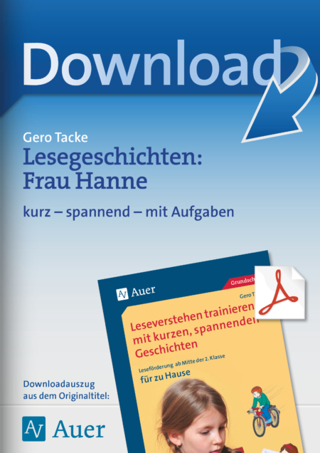 Lesegeschichten: Frau Hanne