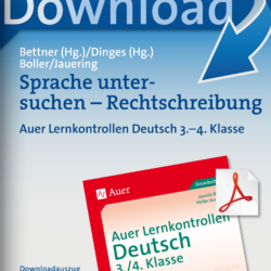 Sprache untersuchen - Rechtschreibung