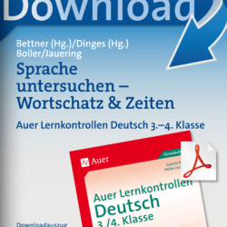 Sprache untersuchen - Wortschatz & Zeiten