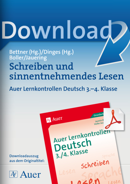 Schreiben und sinnentnehmendes Lesen