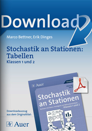 Stochastik an Stationen: Tabellen