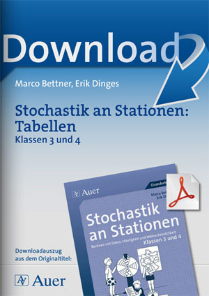 Stochastik an Stationen: Tabellen