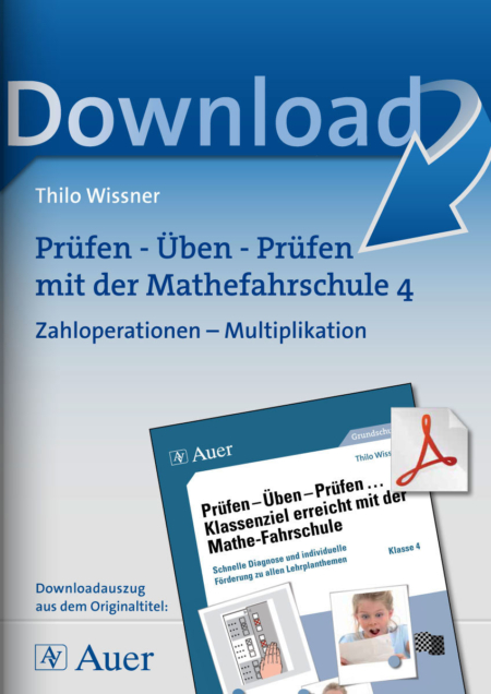 Zahloperationen: Multiplikation - Klasse 4