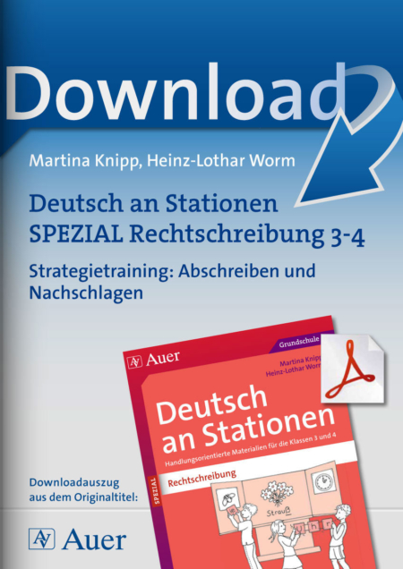Deutsch an Stationen SPEZIAL Rechtschreibung 3-4