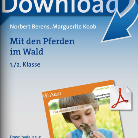 Mit den Pferden im Wald