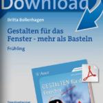 Fenstergestaltung im Frühling - Klasse 1/2