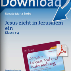 Jesus zieht in Jerusalem ein