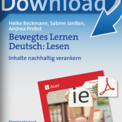 Bewegtes Lernen Deutsch