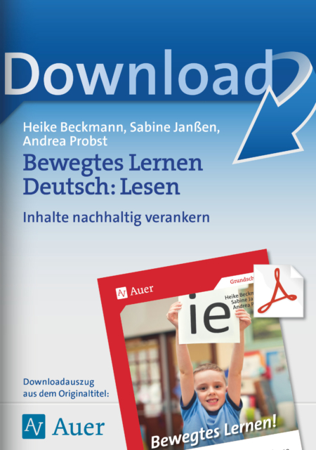 Bewegtes Lernen Deutsch