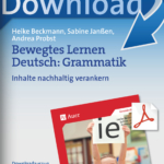 Bewegtes Lernen Deutsch