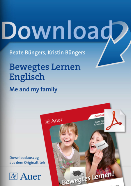 Bewegtes Lernen Englisch: Me and my family
