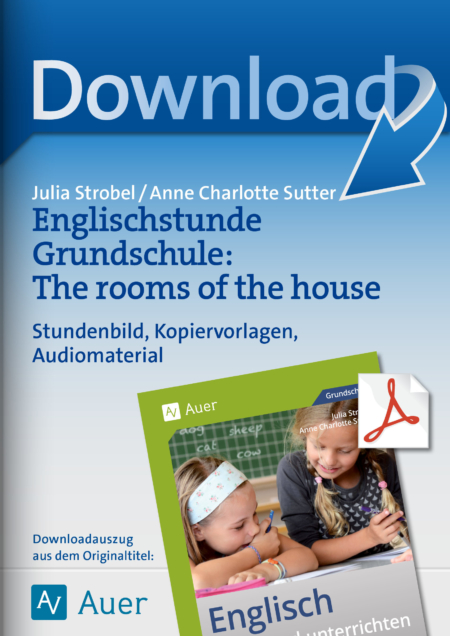 Englischstunde Grundschule: The rooms of the house