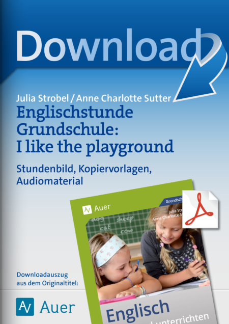 Englischstunde Grundschule: I like the playground