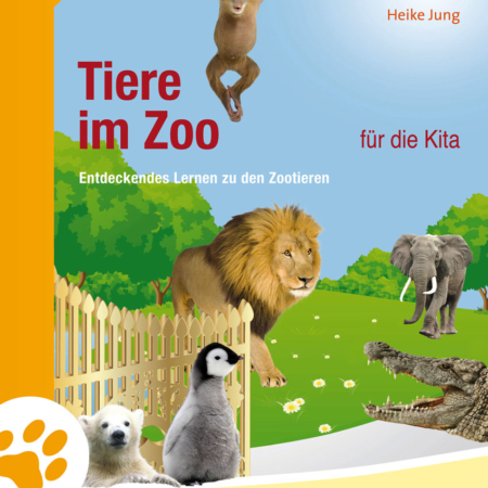 Tiere im Zoo für die Kita