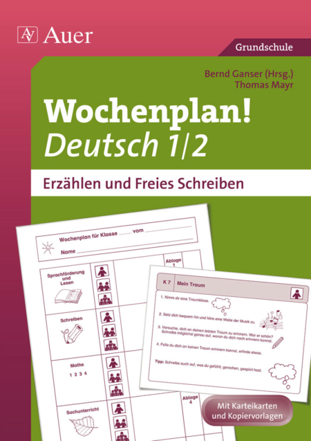 Wochenplan Deutsch 1/2