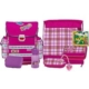 McNeill Ergo Light 912 Fashion-Line Caro Gekko pink Schulranzenset kau
