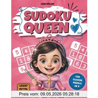 Sudoku Queen | für clevere Mädels ab 8 Jahren | Knobelpaß von leicht bis schwer | fördert Konzentration