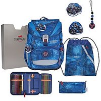 DerDieDas ErgoFlex Superlight Schulranzen Set Turbo Speed 6-teilig kau