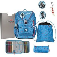 DerDieDas ErgoFlex Light Superflash Schulranzen Set Blue Ice kaufen |