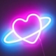 Legami LED Schild Planet Heart kaufen | Legami Schulranzen & Zubehör