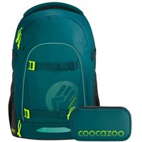 Coocazoo Mate Tarp Muddy Lagoon Schulrucksack Set 2tlg - Limitiert kau