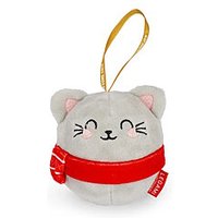 Legami Plüsch Weihnachtsdekoration Katze - Ho-Ho-Hornaments Kitty kau