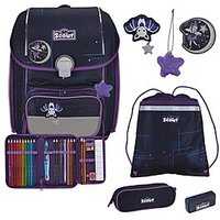 Scout Genius Exklusiv Safety Light Spooky Starlight Schulranzenset kau