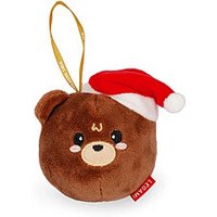 Legami Plüsch Weihnachtsdekoration Teddybär - Ho-Ho-Hornaments Teddy