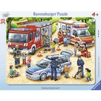 Rahmenpuzzle - Spannende Berufe 30 Teile Puzzle  Ravensburger