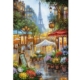 Frühlingsblumen in Paris 1000 Teile Puzzle Castorland