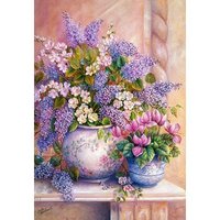Fliederblüten 1500 Teile Puzzle  Castorland
