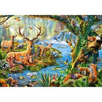 Leben im Wald 500 Teile Puzzle  Castorland