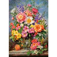 Juni Blumen im Glanz 1000 Teile Puzzle  Castorland