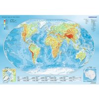 Physical Map of the World 1000 Teile Puzzle  Trefl