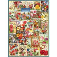 Blumen-Saatgutkatalog 1000 Teile Puzzle  Eurographics