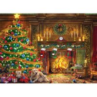 Dominic Davison - Weihnachts Labradors - Weihnachten 1000 Teile Puzzle  Eurographics