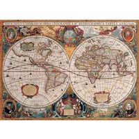 Antike Weltkarte 1000 Teile Puzzle  Eurographics