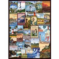 Leuchttürme 1000 Teile Puzzle  Eurographics