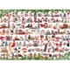Weihnachtskatze 1000 Teile Puzzle  Eurographics