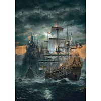 Das Piratenschiff 1500 Teile Puzzle Clementoni
